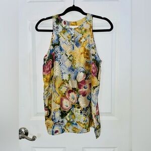 The Limited Multicolor Abstract Tank Top